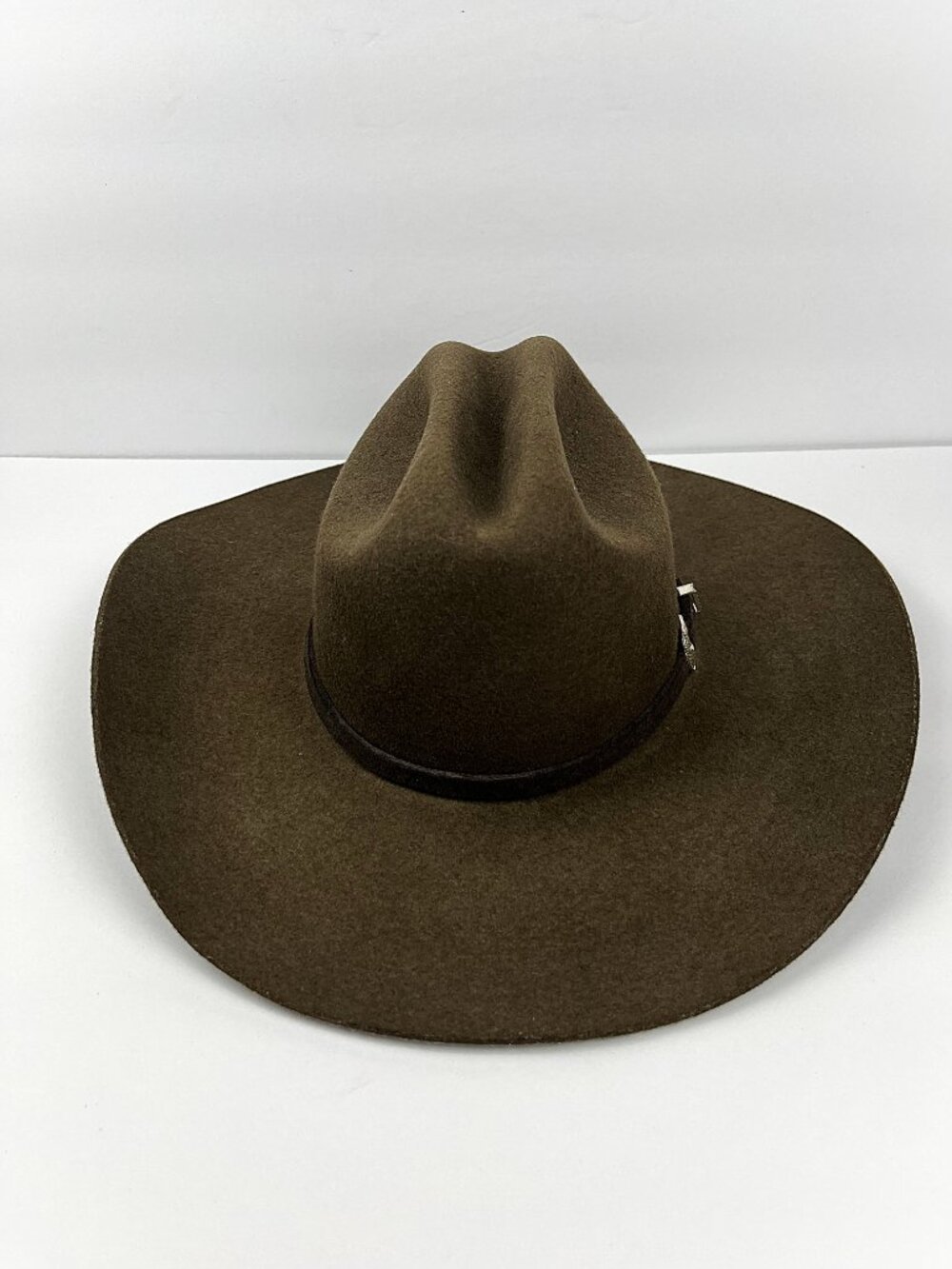 Resistol 3X Wool Tucker Cowboy Hat in Oak Size 6 7/8 - Picture 10 of 16